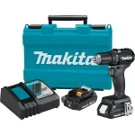 Makita 18V LXT Sub-Compact Brushless 1/2 in. Driver Drill Kit with 2.0 Ah Battery and Charger thumbnail 1