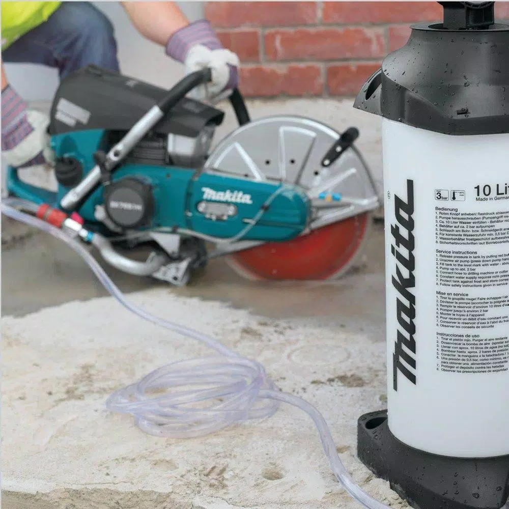 Makita 2.6 Gal. Pressurized Water Tank for Masonry Saws and Gas Power Cutters