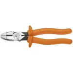 Klein Tools 9 in. Insulated High-Leverage Side Cutting Pliers, 1000V Rated thumbnail 1