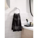 Unbranded Adler 3-Piece Chrome Bathroom Hardware Set with Adjustable 18-24 in. Towel Bar thumbnail 4