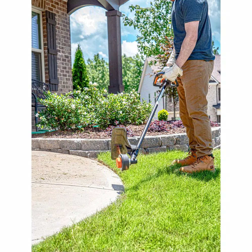 Lawnmaster NOPULL 26cc 2-Cycle Gas String Trimmer with Electric Push Button Start