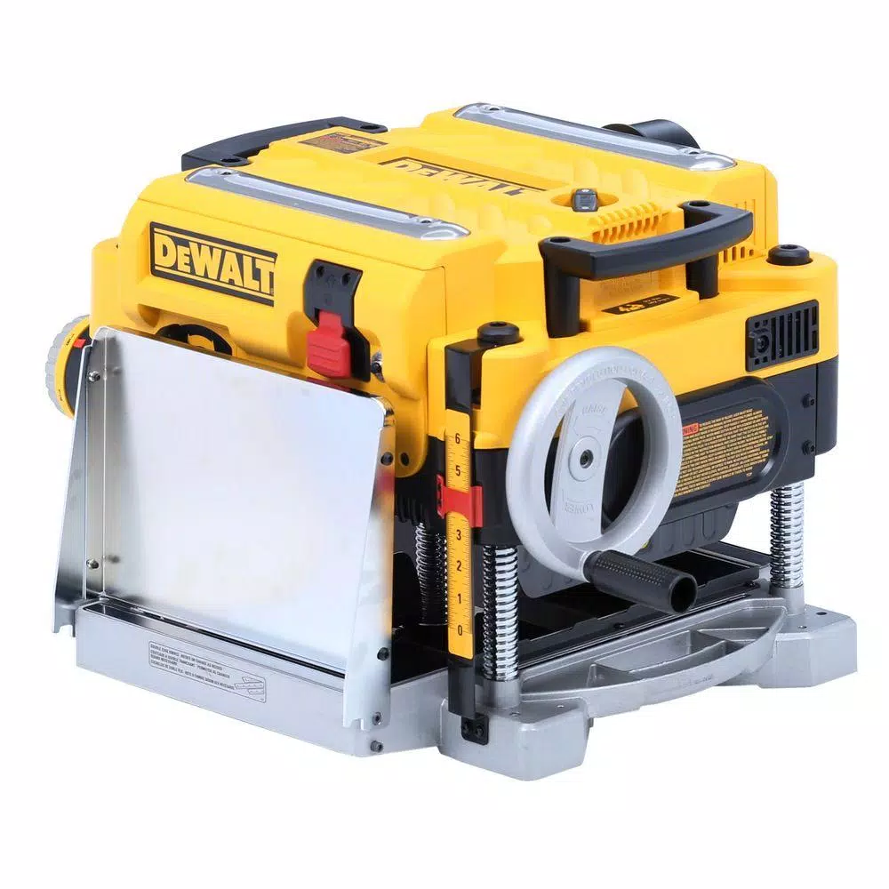 DEWALT 13 in. Heavy-Duty 2-Speed Thickness Planer with 3-Knife Cutterhead and Tables