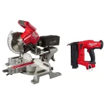 Milwaukee M18 FUEL 7-1/4 in. Dual Bevel Sliding Compound Miter Saw & 18-Gauge Brad Nailer Combo Kit thumbnail 1