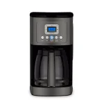 Cuisinart 14-Cup Programmable Black Stainless Steel Drip Coffee Maker with Brew Strength Control thumbnail 1