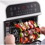 GoWISE USA 1600W White Air Fryer Oven and Rotisserie, 12.7 Qt. Electric Countertop Oven with 15 Presets thumbnail 2
