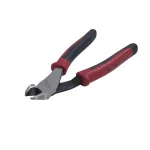Klein Tools 8 in. Journeyman High Leverage Diagonal Cutting Pliers with Angled Head thumbnail 7