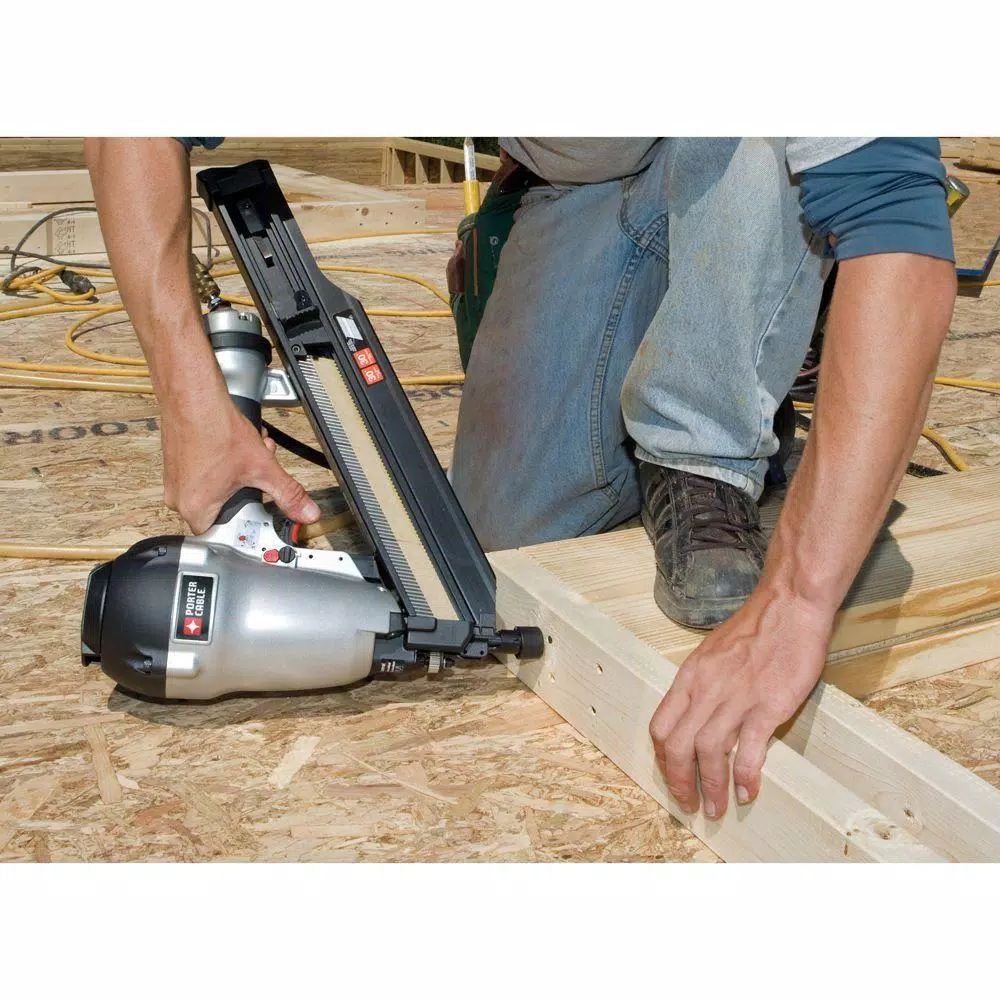 Porter-Cable 3-1/2 in. 30 to 34 Degree Clipped-Head Framing Nailer, Air Powered