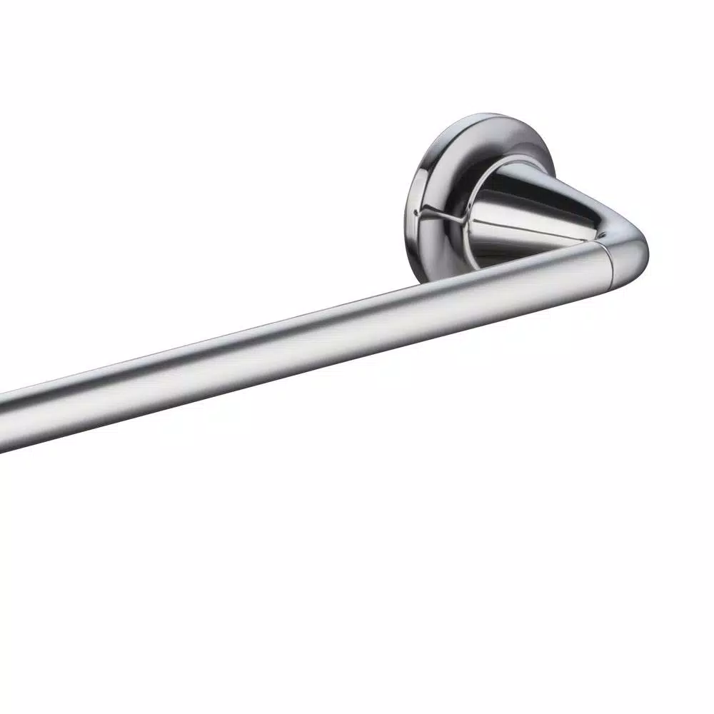 Glacier Bay Constructor 18 in. Single Towel Bar, Chrome Finish, Coastal Style