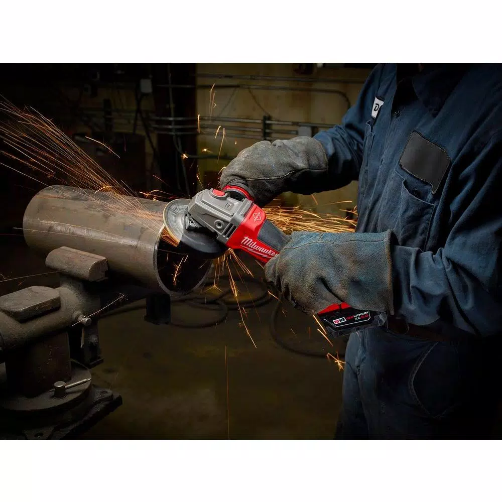 Milwaukee M18 FUEL 4-1/2 in. to 5 in. Braking Cordless Angle Grinder (Tool-Only)