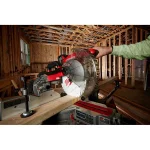 Milwaukee M18 FUEL 10 in. Dual Bevel Sliding Compound Miter Saw Kit with 9.0 Ah Battery and Rapid Charger thumbnail 4