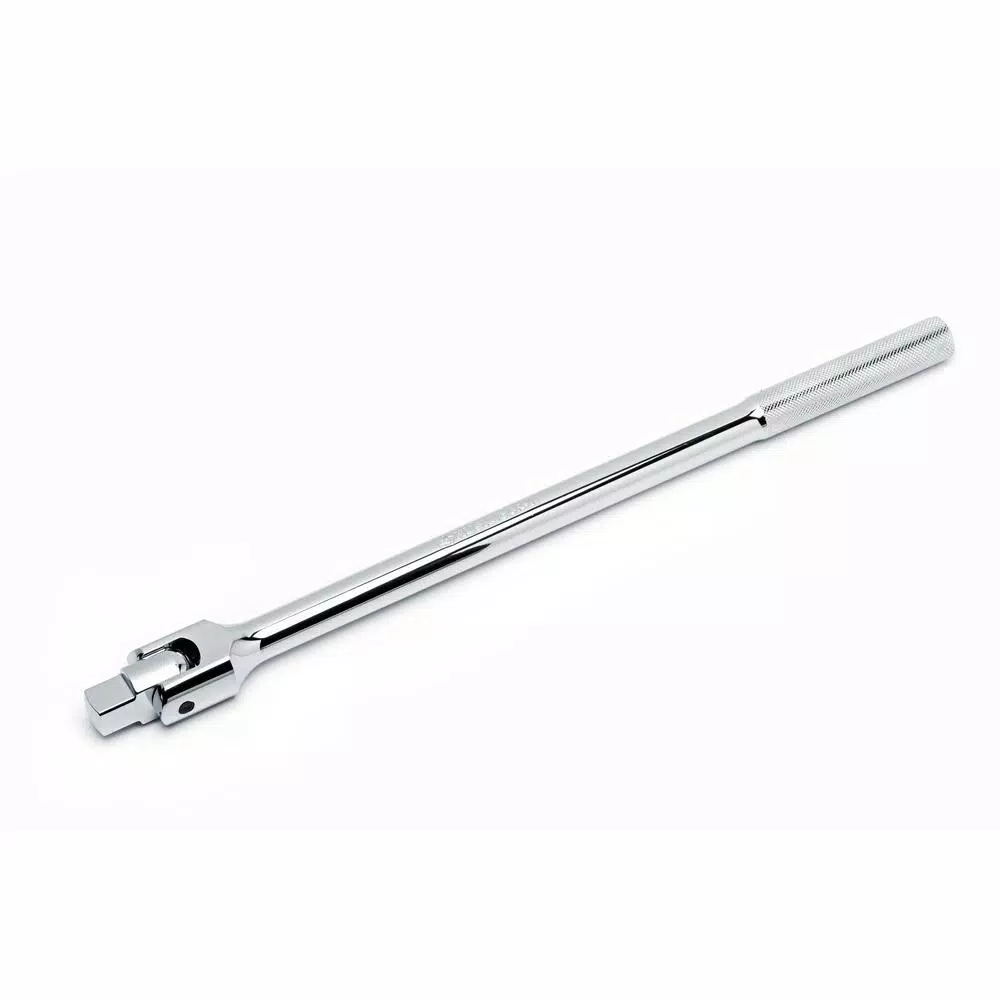 Husky 3/8 in. Drive 18 in. Breaker Bar with 180° Swivel Head