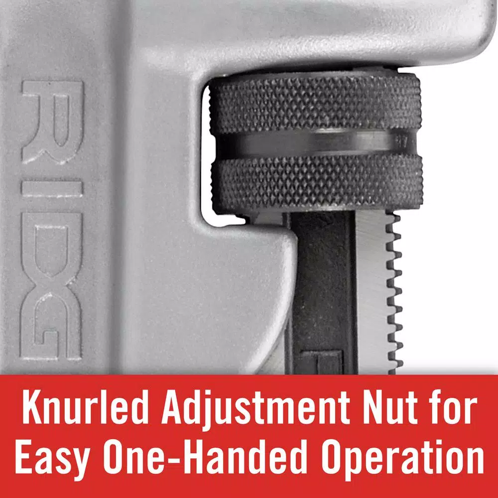 RIDGID 848 48 in. Aluminum Straight Pipe Wrench
