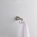 Glacier Bay Builders Double Robe Hook, Brushed Nickel thumbnail 2