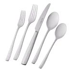 J.A. HENCKELS INTERNATIONAL Henckels International Lani 65-Piece 18/10 Stainless Steel Flatware Set, Service for 12 thumbnail 1