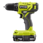 RYOBI 18V ONE+ 3/8 in. Cordless Drill/Driver Kit with 1.5 Ah Battery, Charger, and 31-Piece Black Oxide Bit Set thumbnail 4