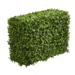 Nearly Natural 30 in. Artificial Eucalyptus Hedge - Indoor Greenery Decor thumbnail 2