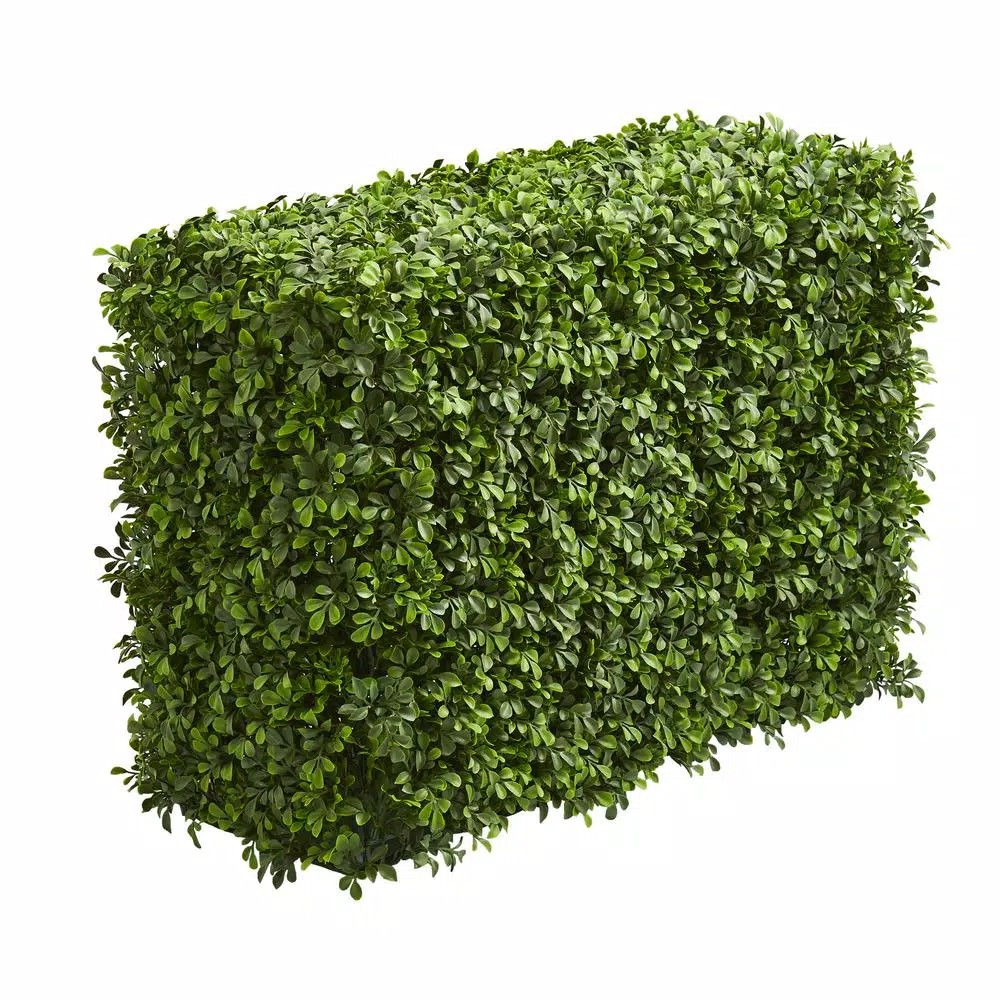 Nearly Natural 30 in. Artificial Eucalyptus Hedge - Indoor Greenery Decor
