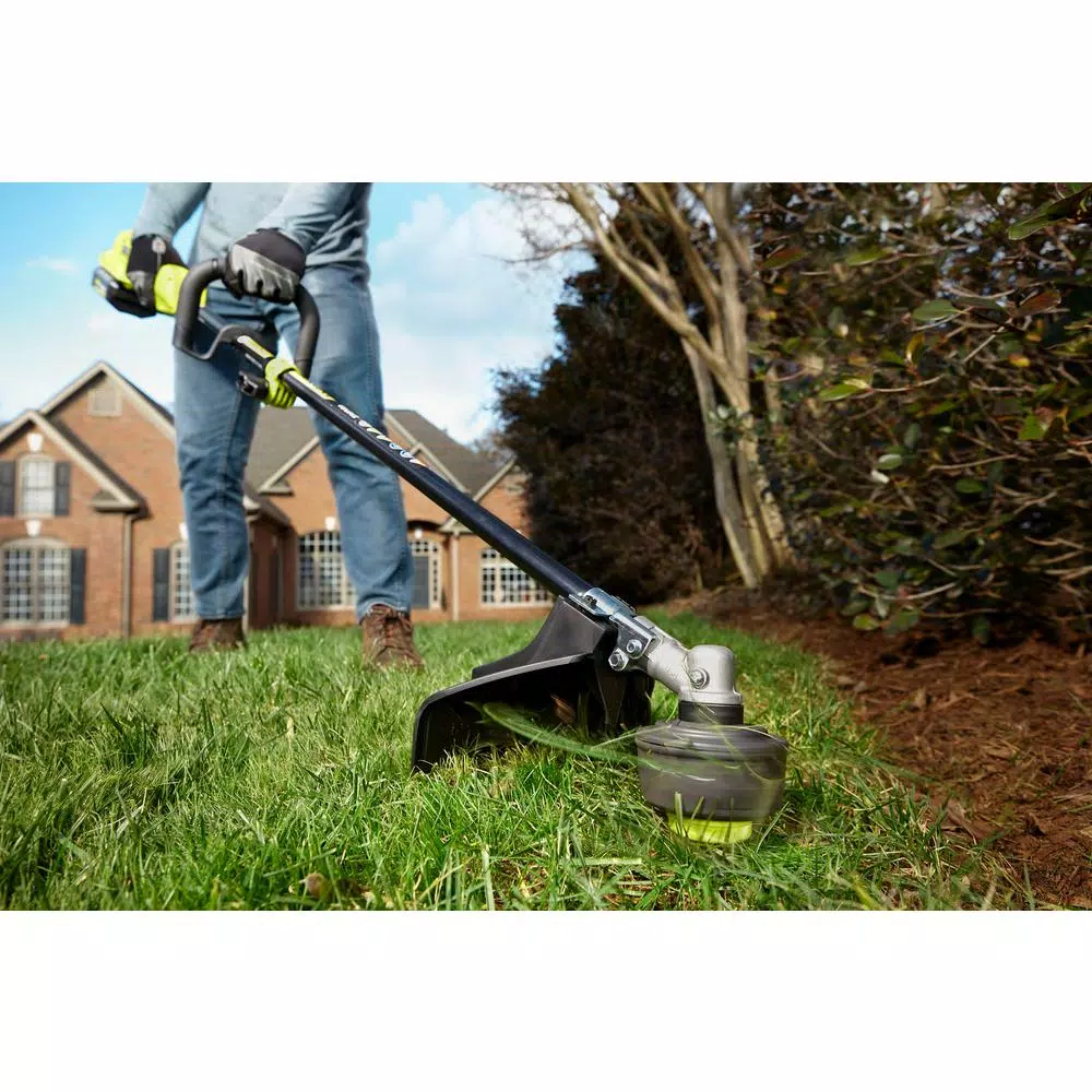 RYOBI 40V Lithium-Ion Cordless 4-Tool Combo Kit (Tool Only) - Trimmer, Blower, Chainsaw, & Hedge Trimmer