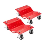 Pentagon Tool Premium Steel Car Tire Dolly 2-Pack, 3000 lb Capacity Wheel Skates thumbnail 1