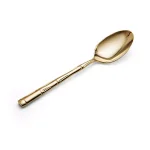 Wallace Bamboo Gold 18/10 Stainless Steel Serving Spoon thumbnail 2