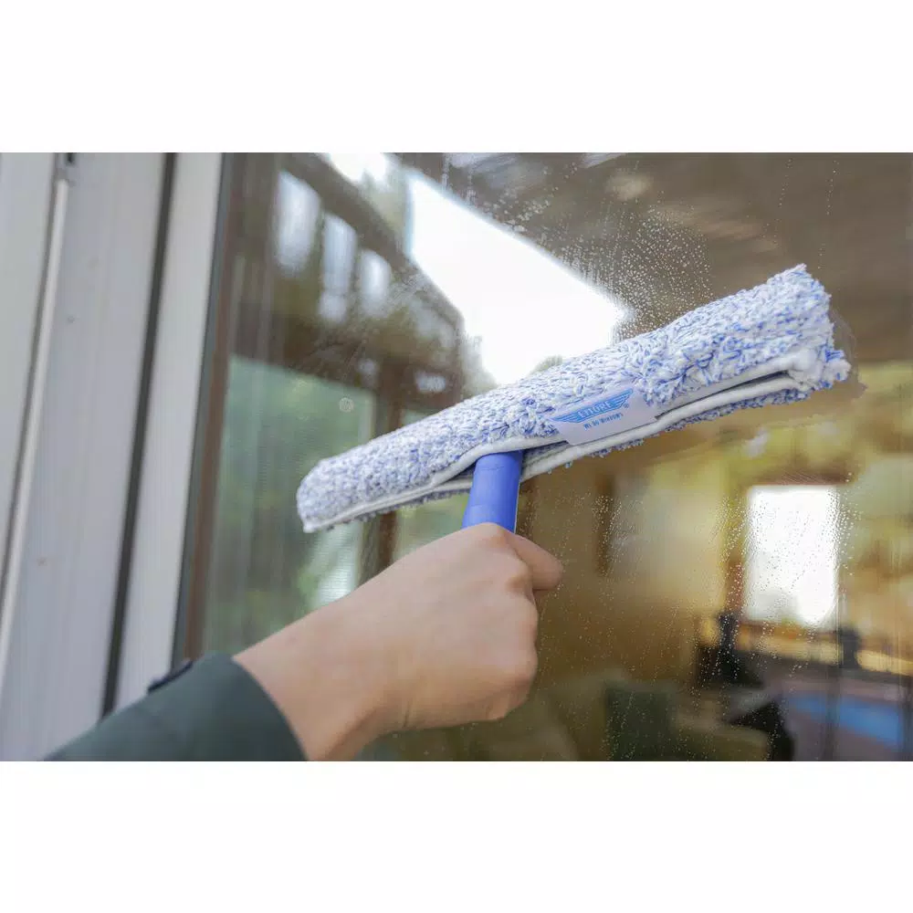Ettore 14 in. Mighty Window Washer with Microfiber Cover