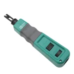 Commercial Electric Ratchet Modular Plug Crimper and Impact Punch Down Tool Set thumbnail 6