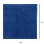 Lavish Home 16-Pack Windowpane Pattern Cotton Kitchen Towels - Multi-Color Set thumbnail 7