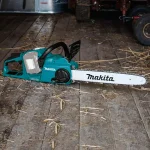 Makita 18V X2 LXT 36V Cordless Blower and 16 in. Chain Saw Combo Kit with (2) 5.0 Ah Batteries and Charger thumbnail 11
