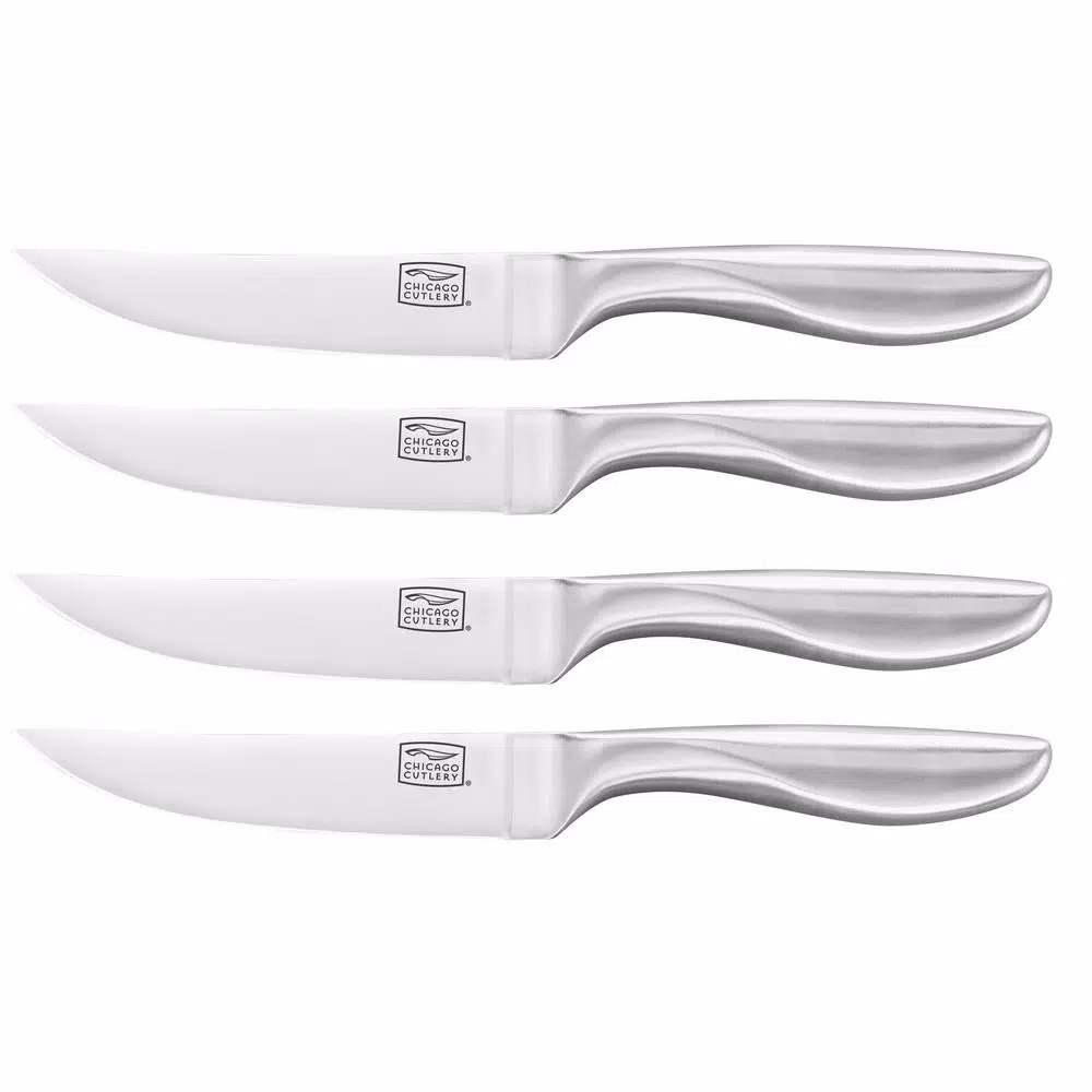 Chicago Cutlery Clybourn 4.5 in. Stainless Steel Steak Knife Set, 4-Pack