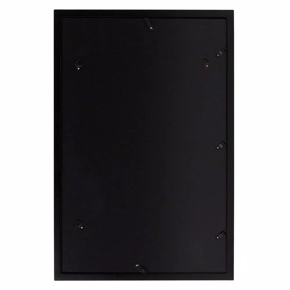 DesignOvation Gallery 11x17 Black Wood Picture Frame Set, Set of 4