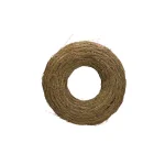 3R Studios 22 in. Natural Bamboo Branch Wreath - Brown Coastal Style Round Decor thumbnail 1