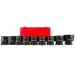 Steelman PRO 79305 1 in. Drive 6-Point Metric Impact Socket Set, 9-Piece thumbnail 1