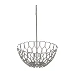 Spectrum Honeycomb Gray Fruit Basket with Banana Hanger Tree thumbnail 4
