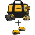 DEWALT 20V MAX XR Brushless 3-Speed 1/4 in. Impact Driver Kit with (3) 5.0 Ah Batteries & Charger thumbnail 1