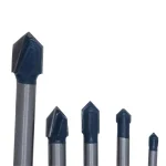 Bosch 8-Piece Carbide-Tipped Glass and Tile Drill Bit Set with 3-Flat Shank thumbnail 4