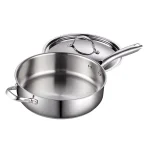 Cooks Standard 5 Qt. Stainless Steel Saute Pan with Lid thumbnail 3