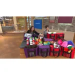 Rachael Ray ChillOut 2 Go Purple Deluxe Thermal Tote Set of 2 - Insulated Cooler & Dry Storage Bags thumbnail 3