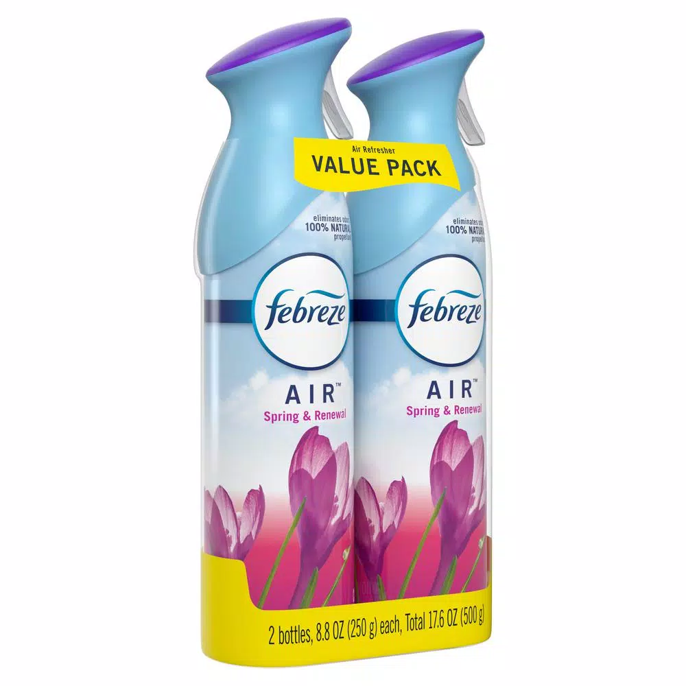 Febreze AIR Spring and Renewal Air Freshener Spray, 8.8 oz (2-Pack)