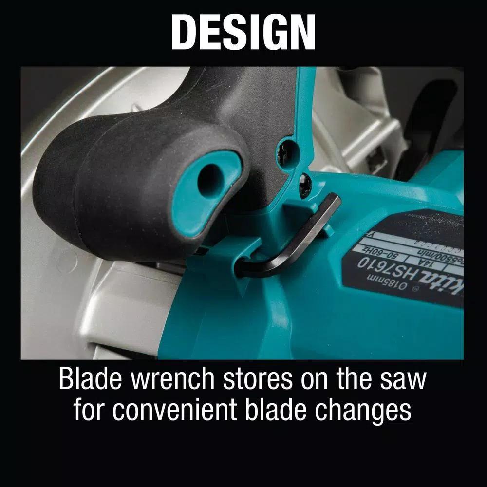 Makita HS7610 7-1/4 in. 14 Amp Corded Circular Saw with 24T Framing Blade