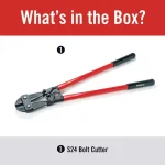 RIDGID S24 24 in. Heavy-Duty Bolt Cutter thumbnail 2