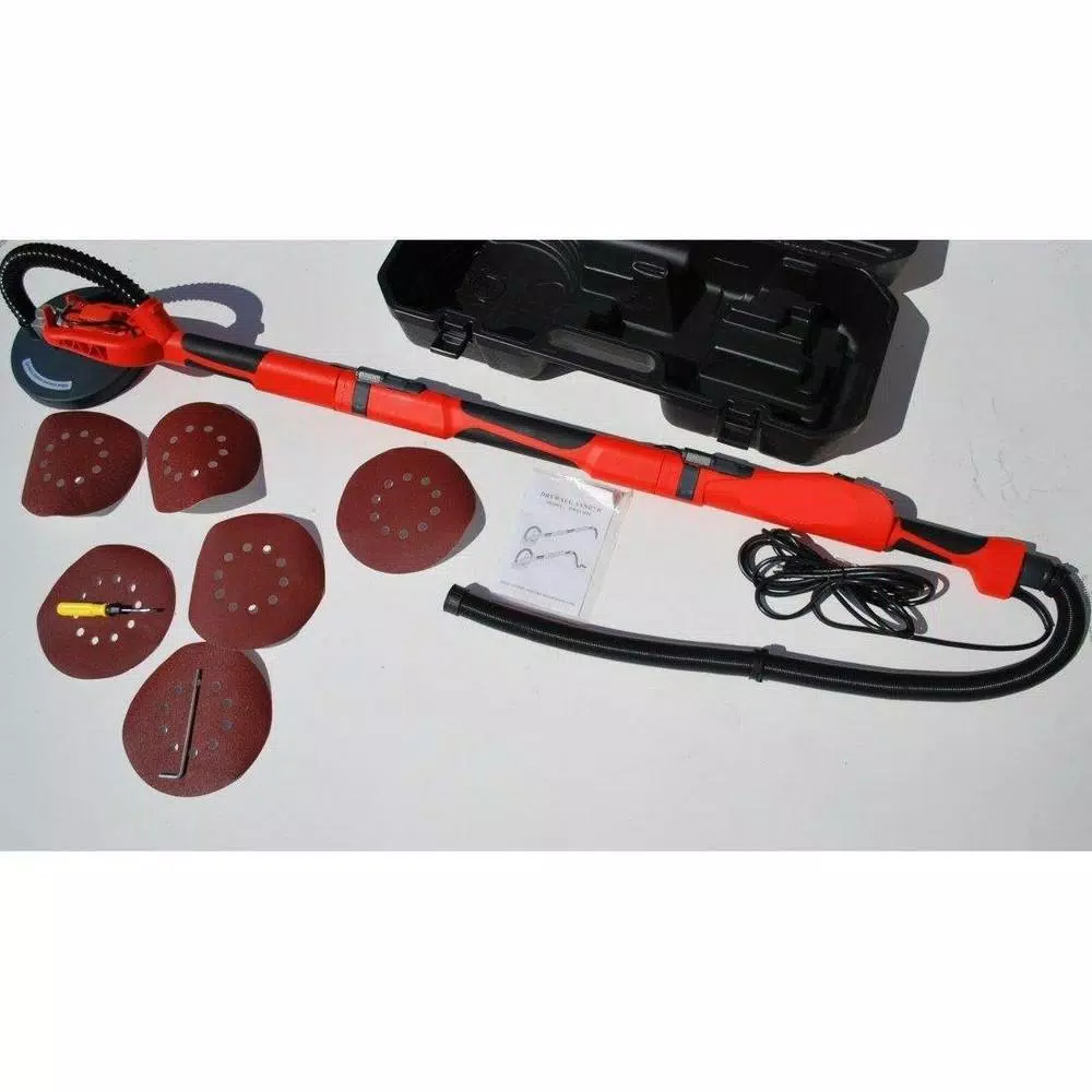 Aleko 520W Electric Drywall Sander with Variable Speed and Adjustable Frame