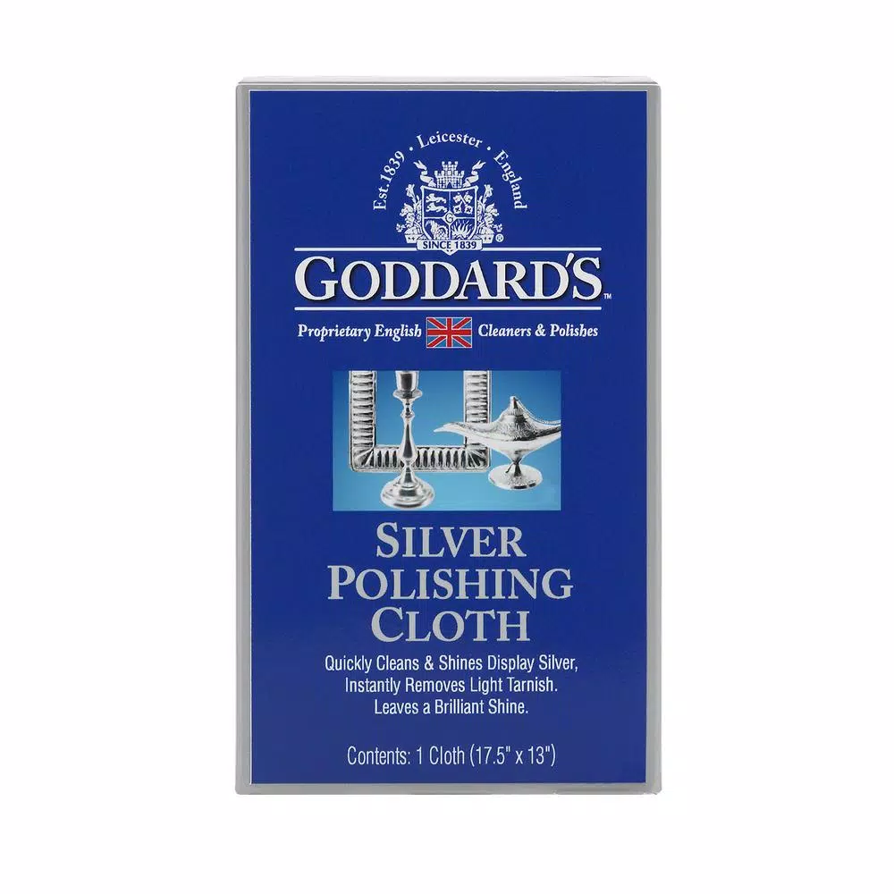Goddard's Silver Cloth Cleaner - 100% English Cotton Polishing Wipes