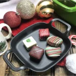 Bayou Classic 6 in. Cypress Green Enameled Cast Iron Baking Dish thumbnail 3