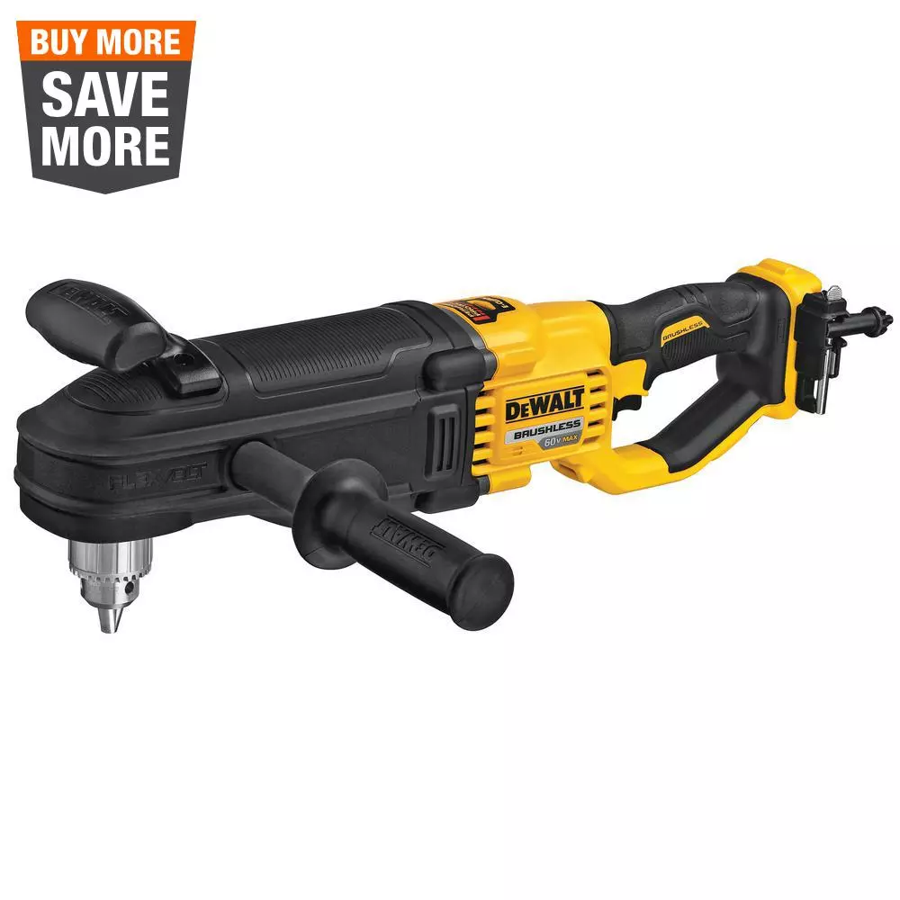 DEWALT DCD470 60V MAX FLEXVOLT Brushless 1/2 in. Stud & Joist Drill with E-Clutch (Tool-Only)