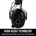 3M WorkTunes Wireless Bluetooth Hearing Protector with AM/FM Radio, Gray thumbnail 4