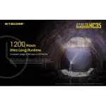 NITECORE HC35 L-Shaped Rechargeable LED Headlamp, 2700 Lumens, Wide Angle Beam thumbnail 5