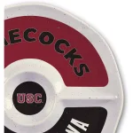 Magnolia Lane South Carolina NCAA Officially Licensed 15 in. Melamine Chip and Dip Serving Tray thumbnail 2