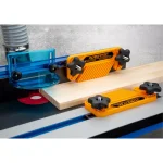 POWERTEC Table Saw Fence Featherboard Set, 2-Pack, Orange thumbnail 4