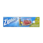 Ziploc Brand 0.5 Gallon Expandable Bottom Resealable Slider Bags, 12-Pack (24 Bags Total) thumbnail 1
