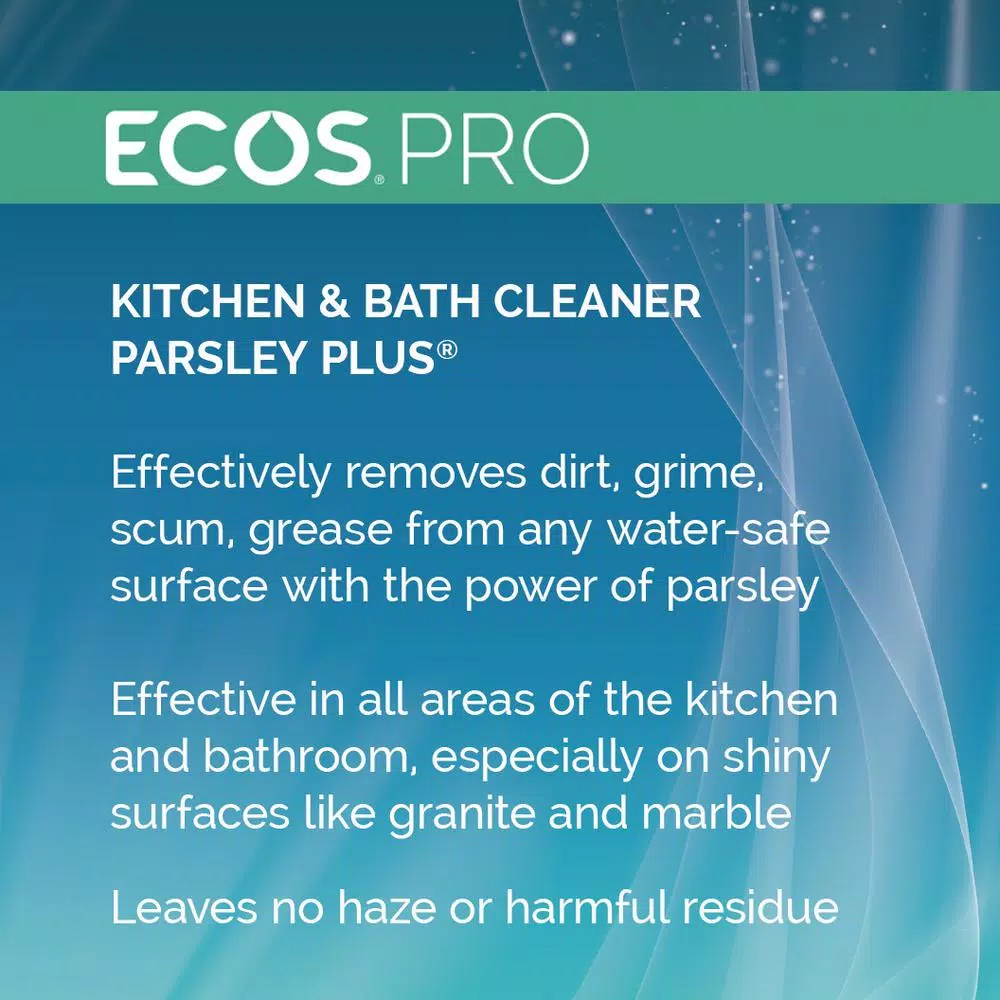ECOS Pro Orange Plus All Purpose Cleaner and Degreaser Concentrate, 1 Gallon
